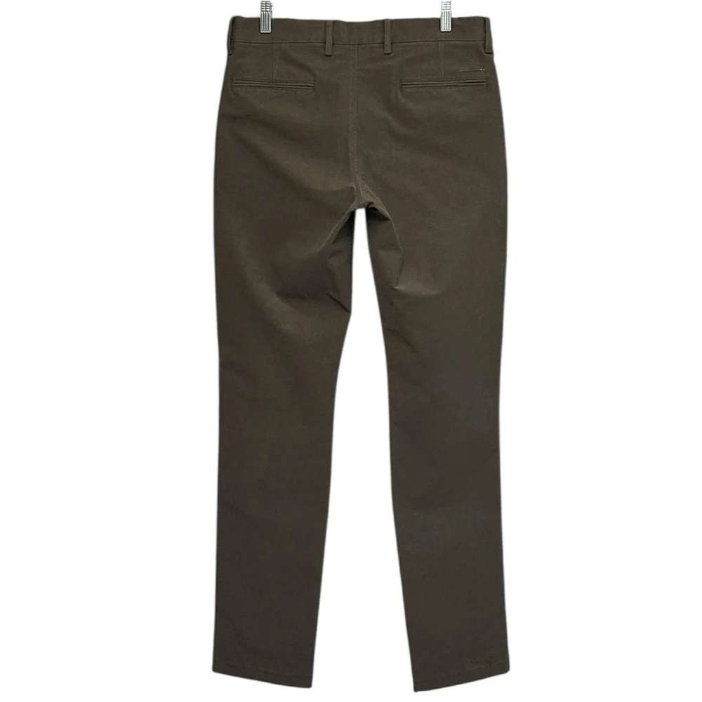 J. Crew Men's 770 Straight Stretch Chino Pant Flat Front Taupe Brown Size 30x32